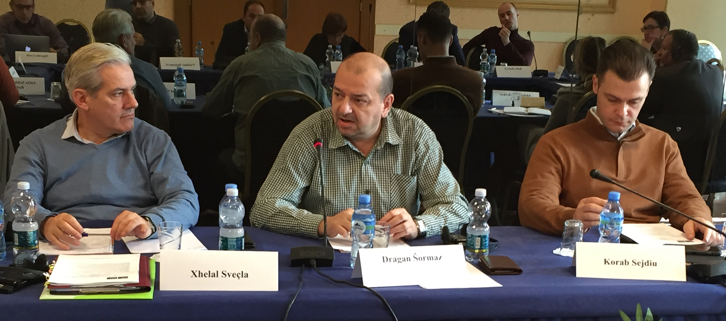 KOSOVO AND SERBIAN MPS DISCUSS SOLUTIONS